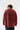 JNVJ Yıkamalı Oversize Sweatshirt - Bordo
