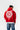 Playing 10 Kapüşonlu Oversize Sweatshirt - Kırmızı