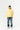 Playing 10 Hooded Oversize Sweatshirt - Yellow