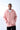 Fermuarlı Basic Kapüşonlu Sweatshirt - Somon