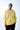 Fermuarlı Basic Kapüşonlu Sweatshirt - Sarı