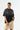 The World Sprey Desen T-shirt - Siyah