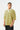 Striped Polo Neck T-shirt - Yellow