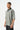 Striped Polo Neck T-shirt - Gray