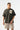 Çiçek Desenli Patch Detaylı Overisize T-shirt - Füme