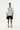 Denouement Half Zip Polo Neck T-shirt - White