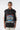 Racing Energy Polo Collar Oversized T-shirt - Black
