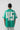 45 Baskılı Oversize T-shirt - Yeşil