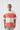 Striped Oversize T-shirt - Pomegranate