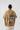 Detailed Patch Oversize T-shirt - Camel