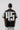 45 Baskılı Oversize T-shirt - Siyah