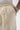 Piece Detailed Linen Trousers - Beige