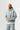 JNVJ Kapüşonlu Oversize Sweatshirt - Gri
