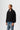 Yarım Fermuarlı Basic Oversize Sweatshirt - Siyah